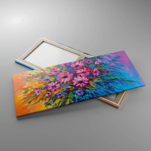 Cuadro sobre lienzo - Impresión de Imagen - La energía de la vida - 120x50 cm