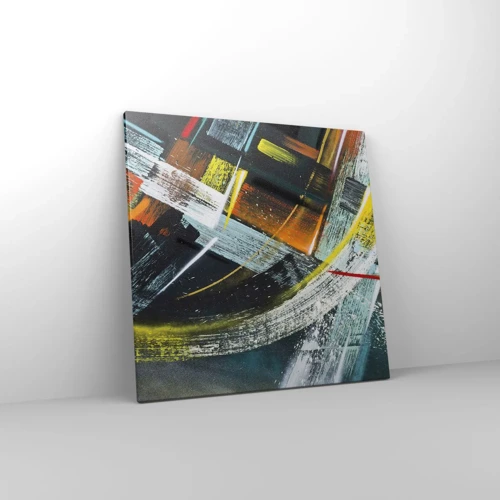 Cuadro sobre lienzo - Impresión de Imagen - La energía del movimiento - 60x60 cm