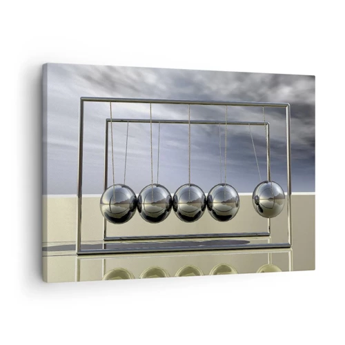 Cuadro sobre lienzo - Impresión de Imagen - La energía del mundo - 70x50 cm