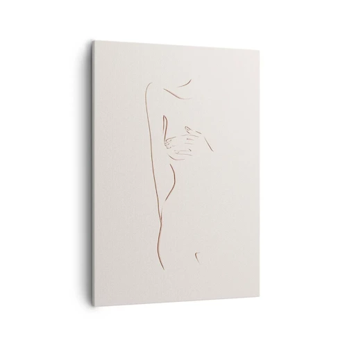 Cuadro sobre lienzo - Impresión de Imagen - La forma del deseo - 50x70 cm