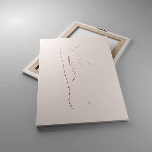Cuadro sobre lienzo - Impresión de Imagen - La forma del deseo - 50x70 cm