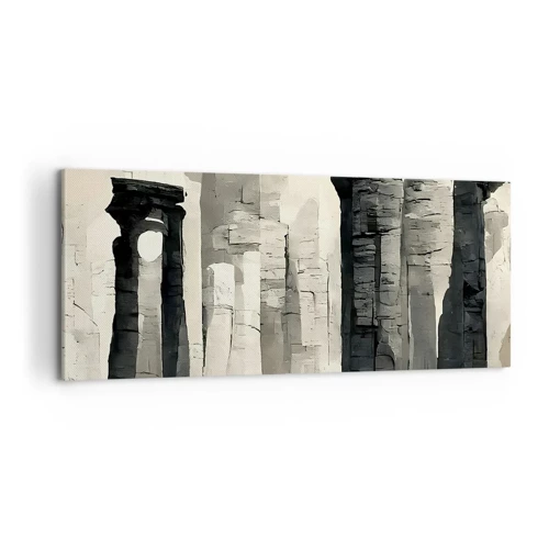Cuadro sobre lienzo - Impresión de Imagen - La majestuosidad de la antigüedad - 100x40 cm