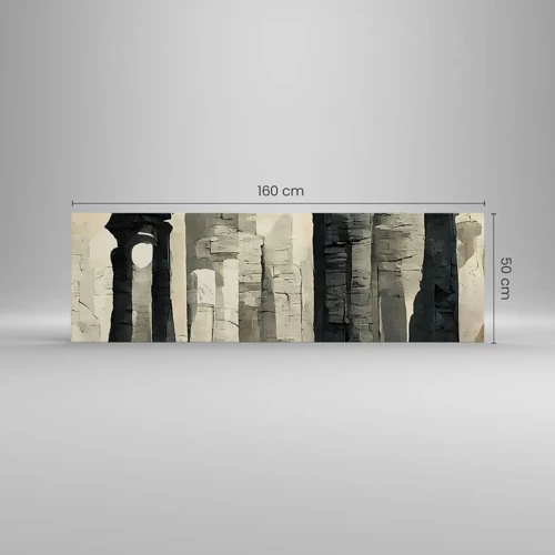 Cuadro sobre lienzo - Impresión de Imagen - La majestuosidad de la antigüedad - 160x50 cm