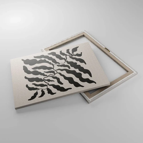 Cuadro sobre lienzo - Impresión de Imagen - La naturaleza de un cuadrado - 70x50 cm