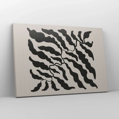 Cuadro sobre lienzo - Impresión de Imagen - La naturaleza de un cuadrado - 70x50 cm