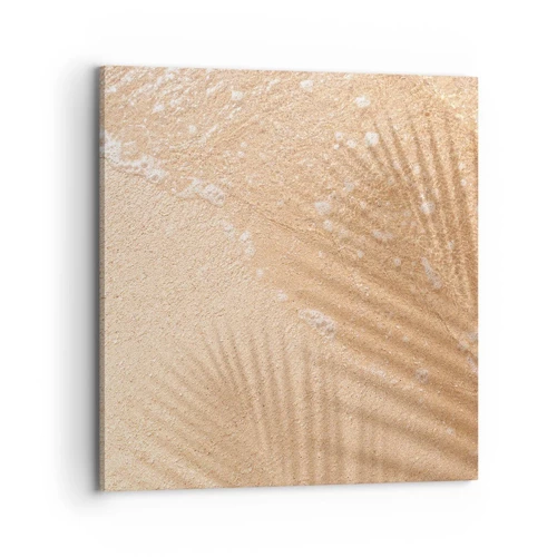 Cuadro sobre lienzo - Impresión de Imagen - La sombra de un verano caluroso - 70x70 cm