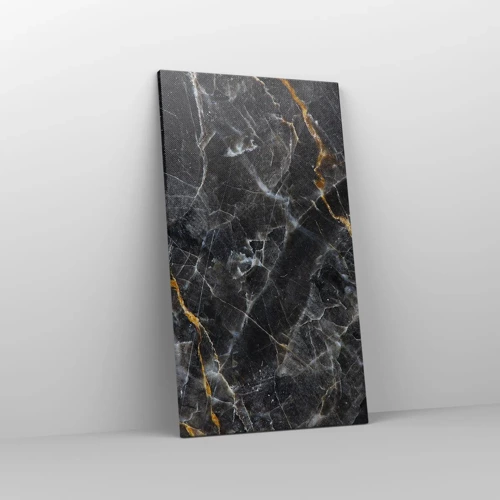 Cuadro sobre lienzo - Impresión de Imagen - La vida interior de la piedra - 45x80 cm