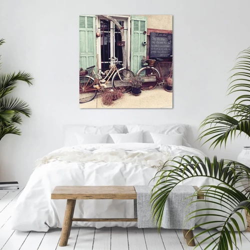 Cuadro sobre lienzo - Impresión de Imagen - La vida rural - 40x40 cm