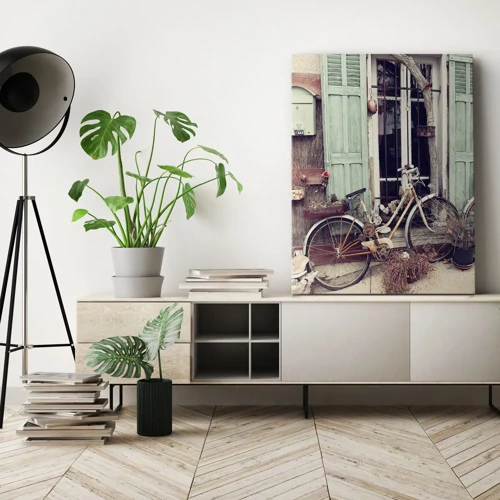 Cuadro sobre lienzo - Impresión de Imagen - La vida rural - 45x80 cm