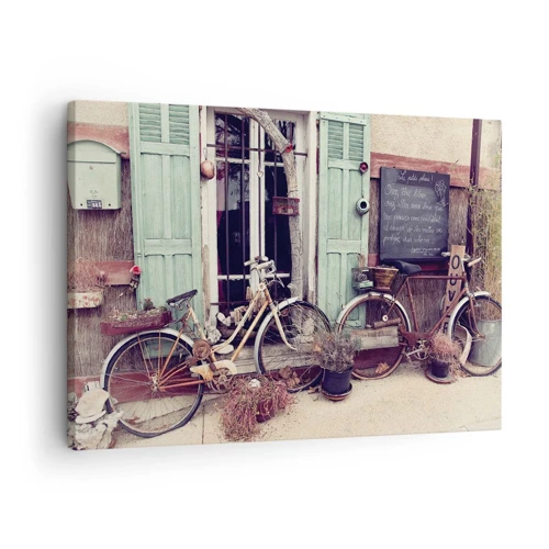 Cuadro sobre lienzo - Impresión de Imagen - La vida rural - 70x50 cm