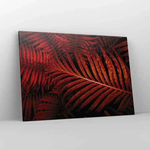 Cuadro sobre lienzo - Impresión de Imagen - Las brasas de la vida - 100x70 cm