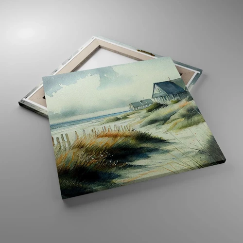 Cuadro sobre lienzo - Impresión de Imagen - Lejos del bullicio - 50x50 cm
