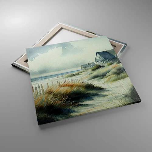 Cuadro sobre lienzo - Impresión de Imagen - Lejos del bullicio - 60x60 cm