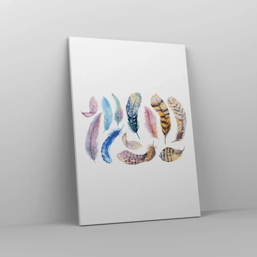 Cuadro sobre lienzo - Impresión de Imagen - Ligero, colorido y multicolor - 50x70 cm