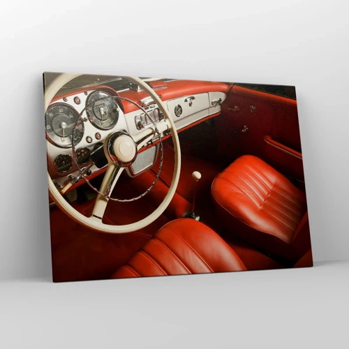 Cuadro sobre lienzo - Impresión de Imagen - Lujo vintage - 100x70 cm