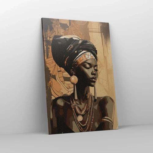 Cuadro sobre lienzo - Impresión de Imagen - Majestuosidad africana - 80x120 cm