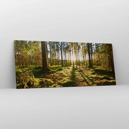 Cuadro sobre lienzo - Impresión de Imagen - ...Más allá de los siete bosques - 120x50 cm