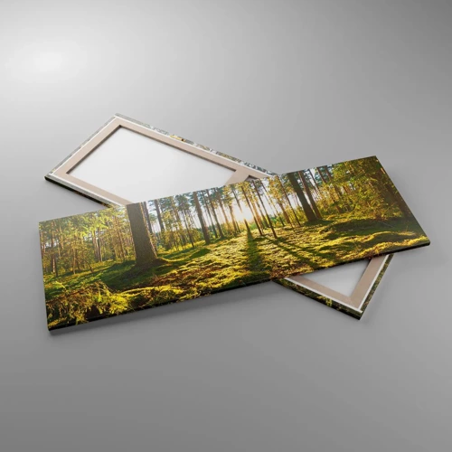 Cuadro sobre lienzo - Impresión de Imagen - ...Más allá de los siete bosques - 140x50 cm