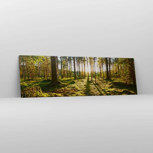 Cuadro sobre lienzo - Impresión de Imagen - ...Más allá de los siete bosques - 160x50 cm