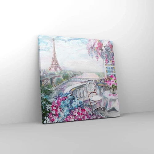 Cuadro sobre lienzo - Impresión de Imagen - Mayo mágico en París - 30x30 cm