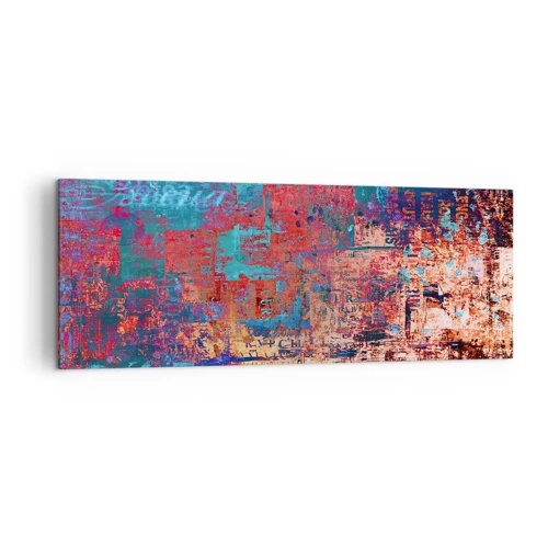 Cuadro sobre lienzo - Impresión de Imagen - Memoria y olvido - 140x50 cm