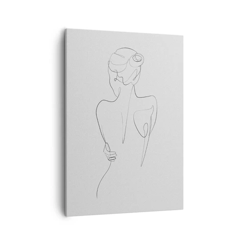 Cuadro sobre lienzo - Impresión de Imagen - Música del cuerpo - 50x70 cm