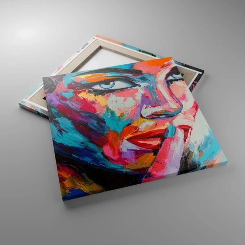 Cuadro sobre lienzo - Impresión de Imagen - Nuestro primer secreto - 50x50 cm