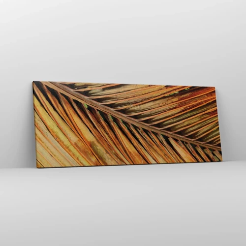 Cuadro sobre lienzo - Impresión de Imagen - Oro de coco - 100x40 cm