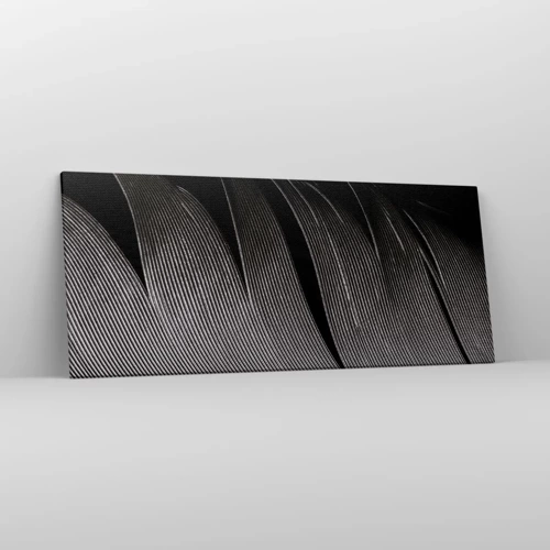 Cuadro sobre lienzo - Impresión de Imagen - Pluma - una construcción maravillosa - 120x50 cm