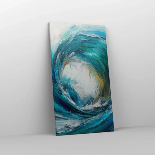 Cuadro sobre lienzo - Impresión de Imagen - Portal marino - 45x80 cm