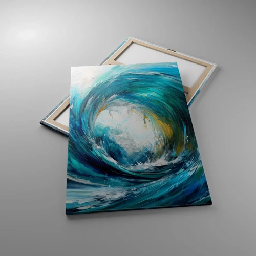 Cuadro sobre lienzo - Impresión de Imagen - Portal marino - 80x120 cm