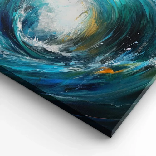 Cuadro sobre lienzo - Impresión de Imagen - Portal marino - 90x30 cm