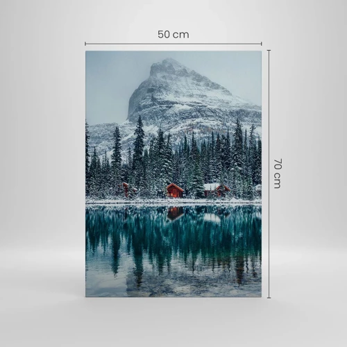 Cuadro sobre lienzo - Impresión de Imagen - Retiro canadiense - 50x70 cm