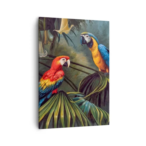 Cuadro sobre lienzo - Impresión de Imagen - Romanticismo en los trópicos - 50x70 cm