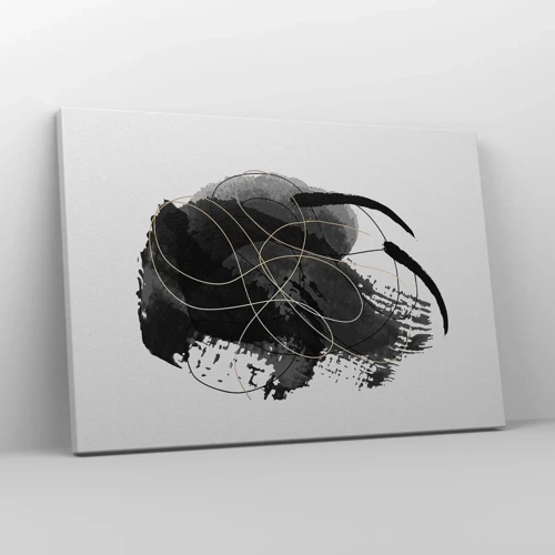 Cuadro sobre lienzo - Impresión de Imagen - Salió de la negrura - 70x50 cm