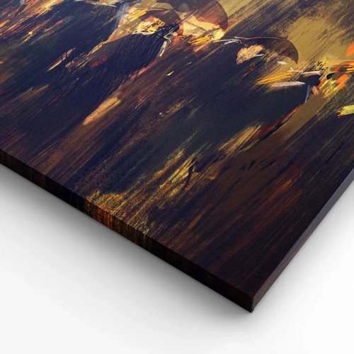 Cuadro sobre lienzo - Impresión de Imagen - Seguidores de la lluvia - 120x50 cm
