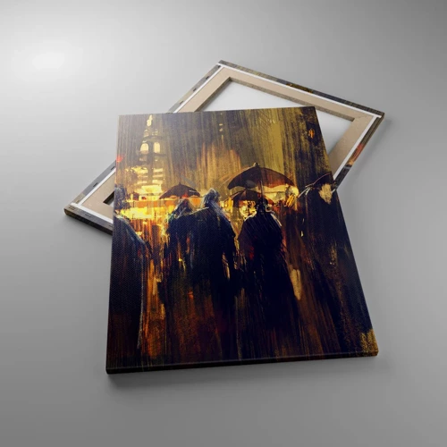 Cuadro sobre lienzo - Impresión de Imagen - Seguidores de la lluvia - 50x70 cm
