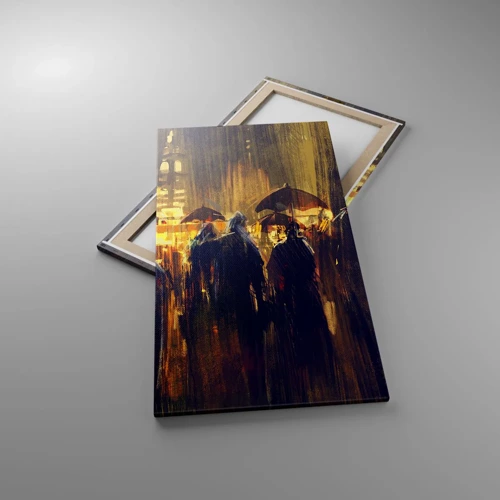 Cuadro sobre lienzo - Impresión de Imagen - Seguidores de la lluvia - 55x100 cm