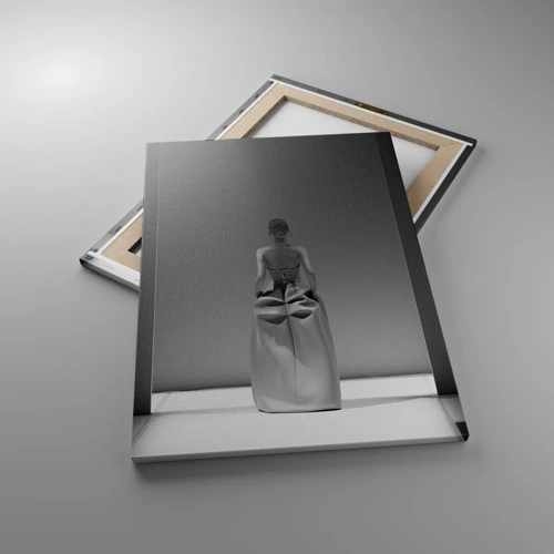 Cuadro sobre lienzo - Impresión de Imagen - Sencillez refinada - 50x70 cm
