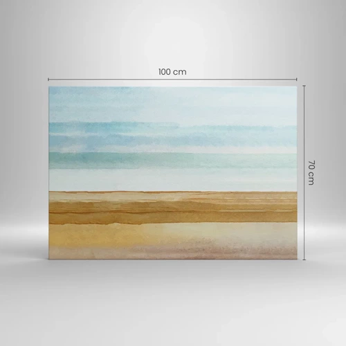 Cuadro sobre lienzo - Impresión de Imagen - Serenidad - 100x70 cm