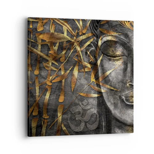 Cuadro sobre lienzo - Impresión de Imagen - Siente la paz - 40x40 cm