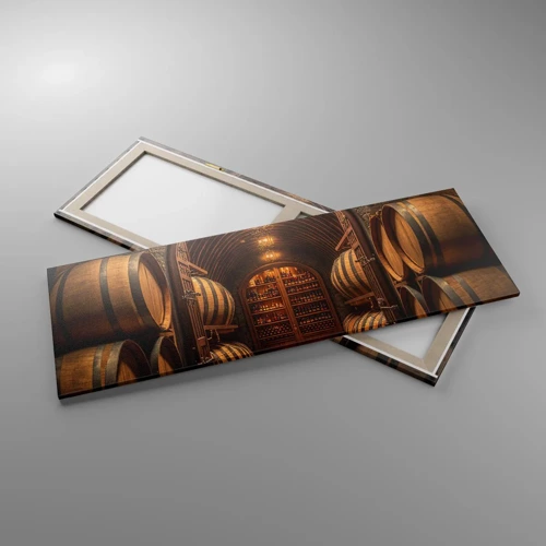 Cuadro sobre lienzo - Impresión de Imagen - Sótano atmosférico - 140x50 cm