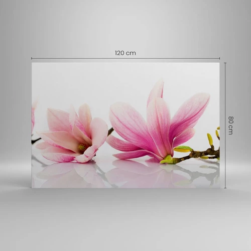 Cuadro sobre lienzo - Impresión de Imagen - Suave como un soplo de primavera - 120x80 cm
