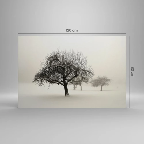 Cuadro sobre lienzo - Impresión de Imagen - Sueño de invierno - 120x80 cm