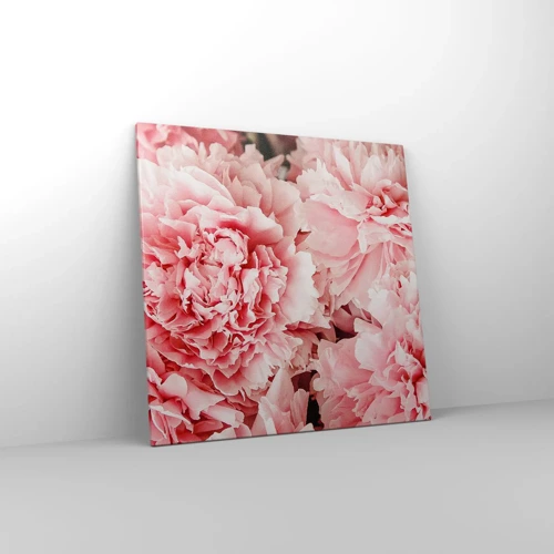 Cuadro sobre lienzo - Impresión de Imagen - Sueño rosa - 70x70 cm