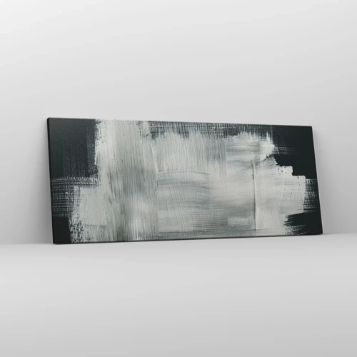 Cuadro sobre lienzo - Impresión de Imagen - Tejido vertical y horizontal - 100x40 cm