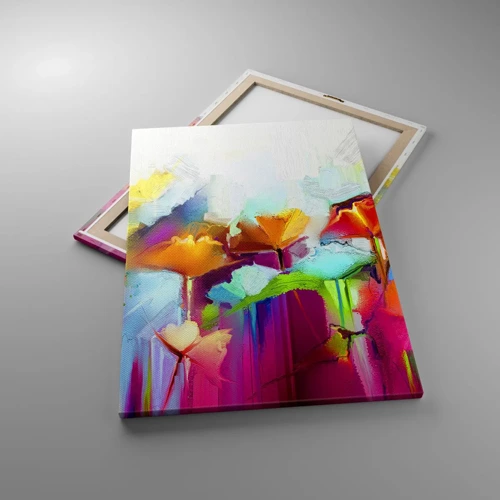 Cuadro sobre lienzo - Impresión de Imagen - Un arco iris ha florecido - 70x100 cm