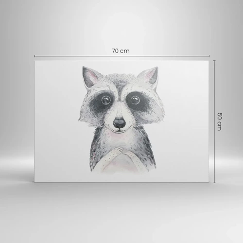 Cuadro sobre lienzo - Impresión de Imagen - Un momento para la emoción - 70x50 cm