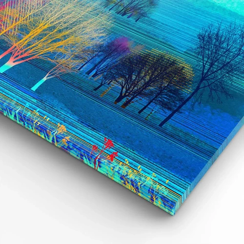 Cuadro sobre lienzo - Impresión de Imagen - Un paisaje armónico - 60x60 cm