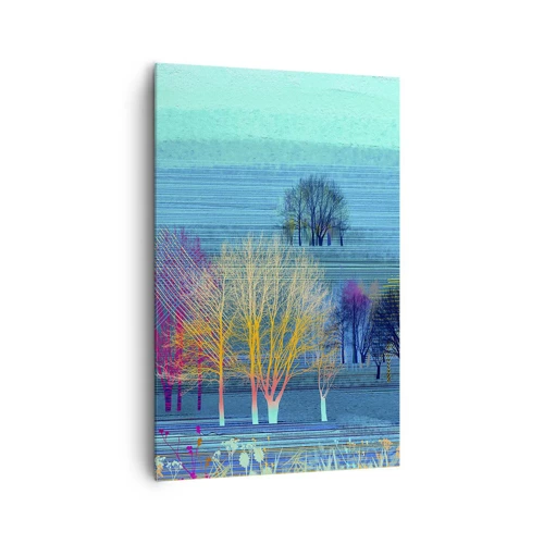 Cuadro sobre lienzo - Impresión de Imagen - Un paisaje armónico - 80x120 cm